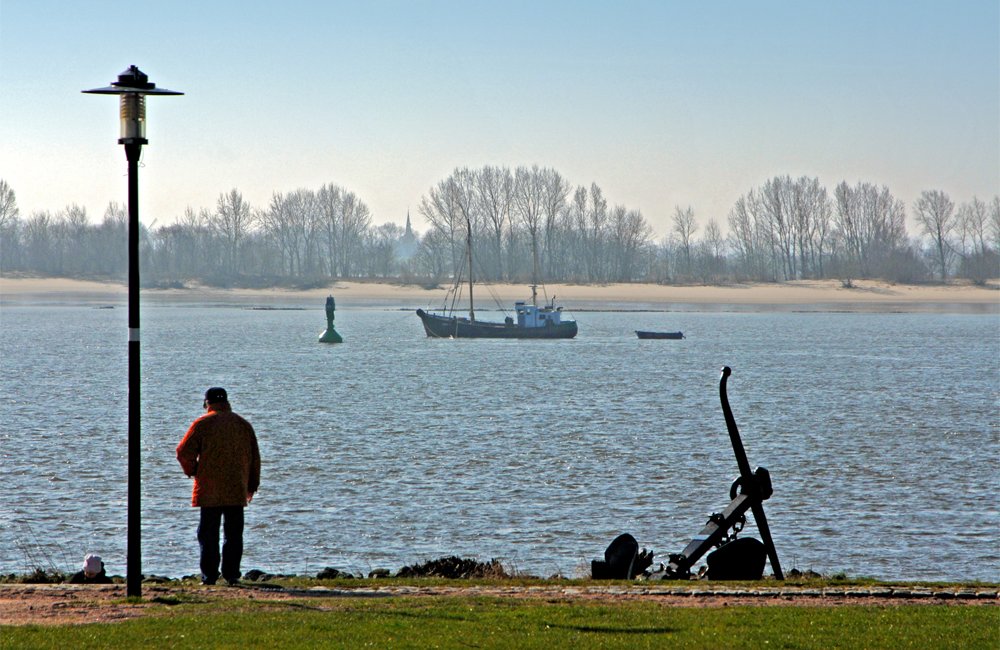 Die Elbe bei Schulau